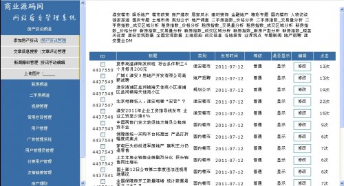 淮房網源碼(十房網源碼) 整站數據+附圖片附件+教程(偽靜態)