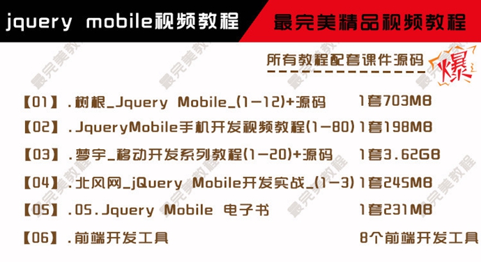 jquery mobileA(ch)ҕl̳jQuery mobile Ƅ(dng)֙C(j)_l(f)(sh)(zhn)ҕl