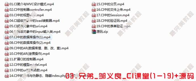 PHP CIܻAҕl̳ PHP CIĿPHP CodeIgniterҕl̳