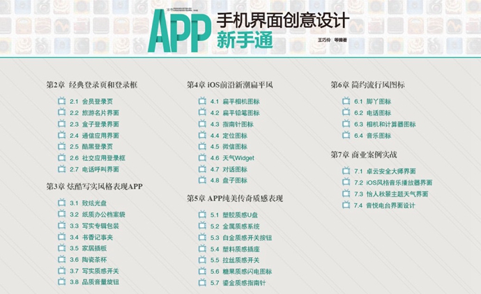 APP手機界面創(chuàng)意設(shè)計 新手通視頻教程 UI素材教程APP界面設(shè)計