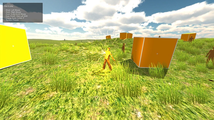 unity3d游戲源碼 高級狙擊手射擊源碼 Advance Sniper Starter Ki