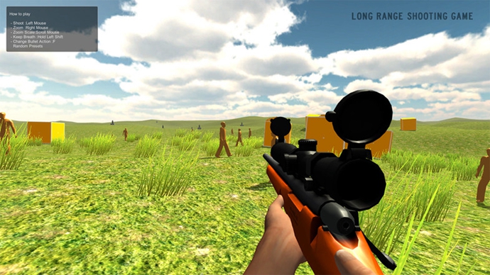 unity3d游戲源碼 高級狙擊手射擊源碼 Advance Sniper Starter Ki