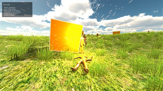 unity3d游戲源碼 高級狙擊手射擊源碼 Advance Sniper Starter Ki
