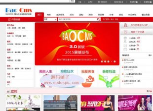BAOCMS v3.0O2OTϵy+΢+ͬwap֙C挚1