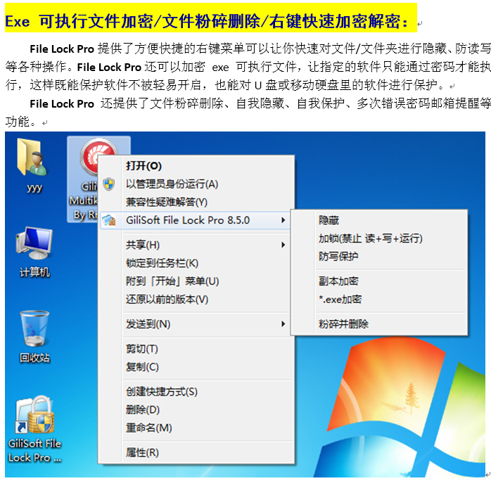 ļAܳ/ܛ/עԴaGiliSoft File Lock 8.5