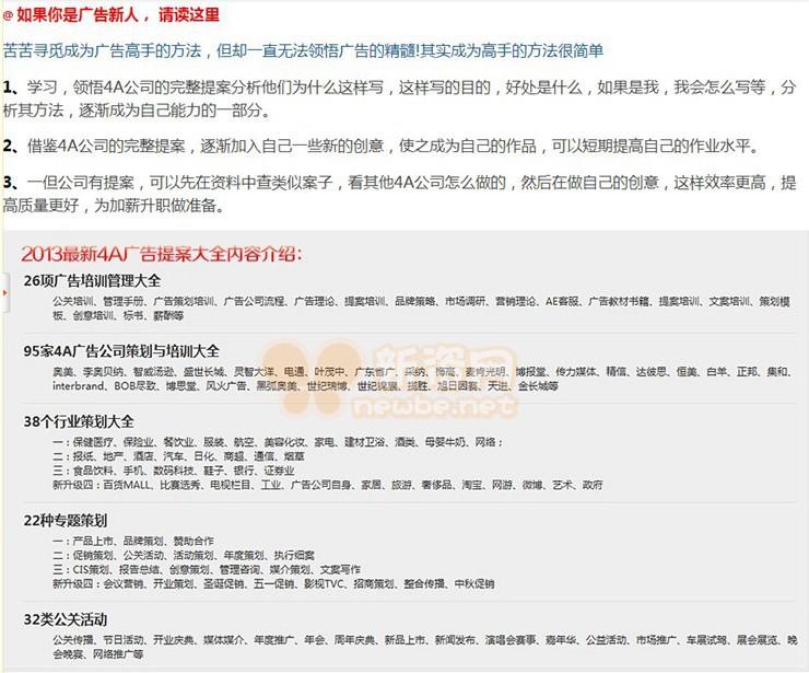 4A國際廣告提案大全 文案品牌營銷策劃推廣方案提案 完整精華版