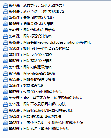 2015年最新最全版SEO教程全集|SEO教程|SEO優化|SEO推廣|SEO排名