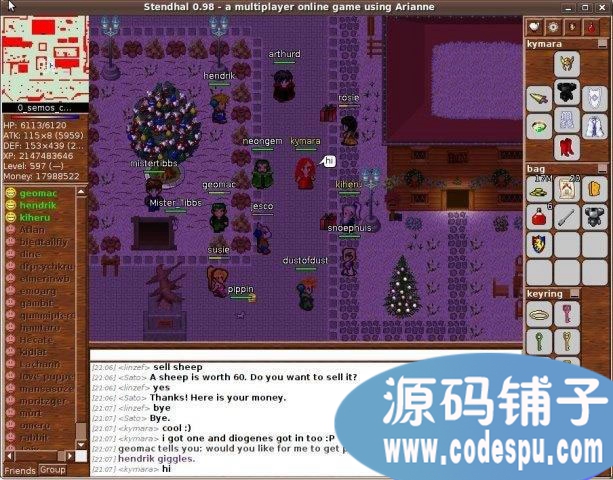 java手游源碼 多人在線冒險游戲MMORPG源碼 Java+mysql+python