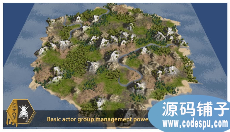 unity游戲源碼 六角蜂巢網(wǎng)格地形地圖項(xiàng)目框架源碼