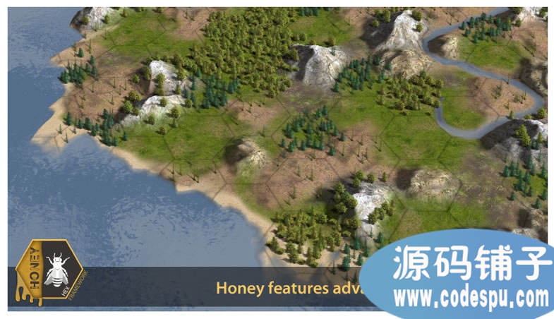 unity游戲源碼 六角蜂巢網(wǎng)格地形地圖項(xiàng)目框架源碼