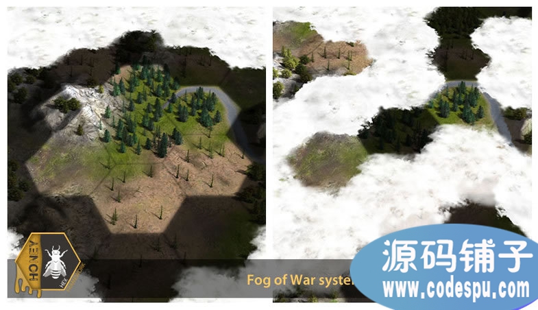 unity游戲源碼 六角蜂巢網(wǎng)格地形地圖項(xiàng)目框架源碼