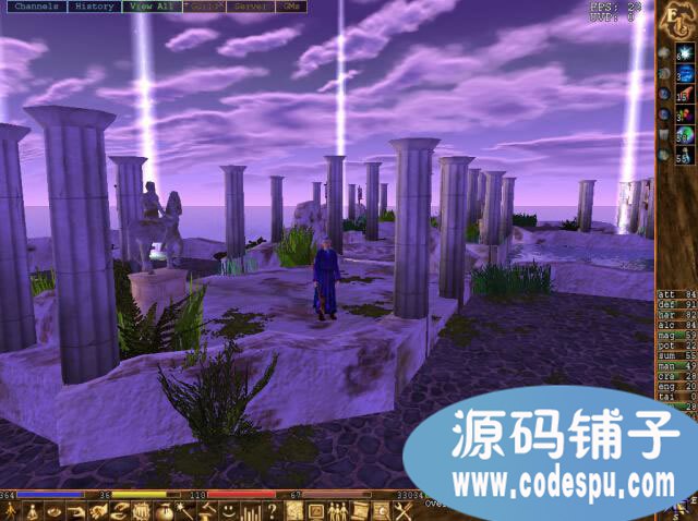 國(guó)外3D游戲源碼 GMMORPG在線角色扮演游戲《永恒之地》源碼