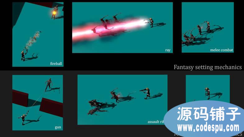 unity RPG動(dòng)作游戲框架源碼 腳本支持c#和javascript