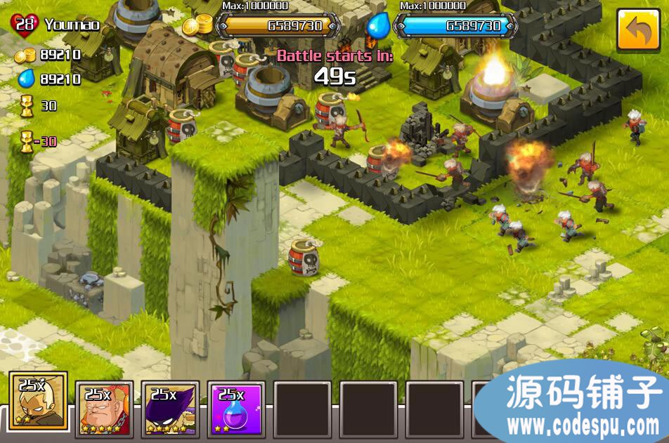部落戰(zhàn)爭手游源碼( 服務(wù)端+客戶端+資源+開發(fā)文檔)含sql數(shù)據(jù)庫