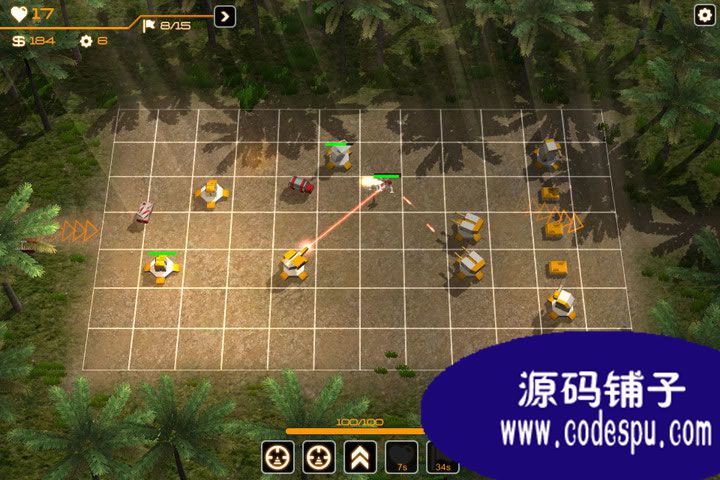 unity3d塔防游戲項目源碼Tower Defense Toolkit (TDTK)