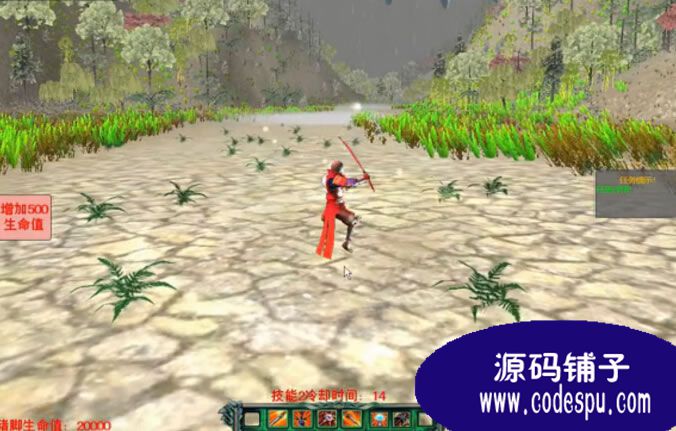 unity3d仿《劍靈》游戲源碼(有輕功系統)