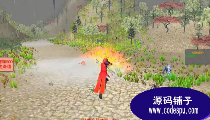 unity3d仿《劍靈》游戲源碼(有輕功系統)