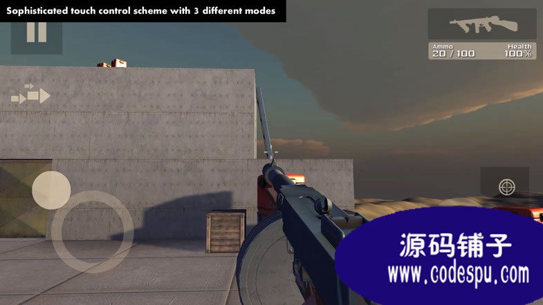 unity3d第一人稱手機(jī)射擊游戲UFPS腳本Mobile Add-on for UFPS