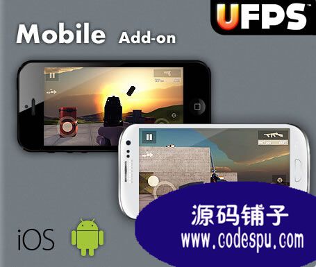 unity3d第一人稱手機(jī)射擊游戲UFPS腳本Mobile Add-on for UFPS