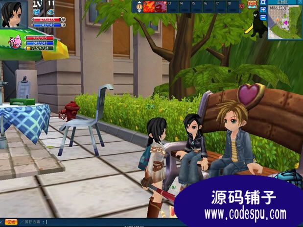 大型MMORPG《幻想學(xué)園》源代碼 校園冒險游戲源碼