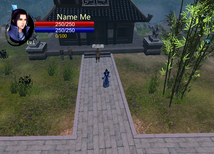 unity3D武俠RPG游戲源代碼 東方武俠風(fēng)格RPG游戲源碼 c#