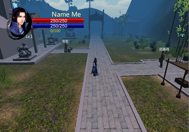 unity3D武俠RPG游戲源代碼 東方武俠風(fēng)格RPG游戲源碼 c#