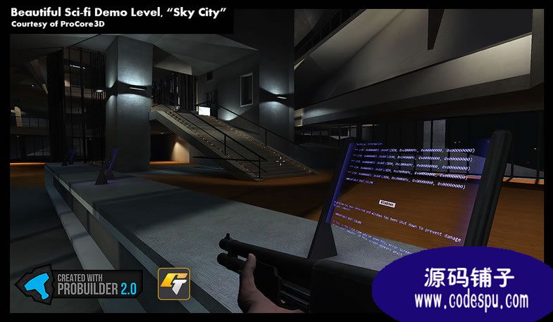 Unity3d射擊游戲源碼 Ultimate FPS游戲源碼 c#腳本