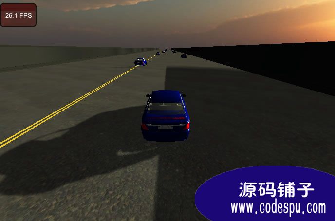 Unity AI智能汽車游戲源碼 賽車游戲開發,c#腳本