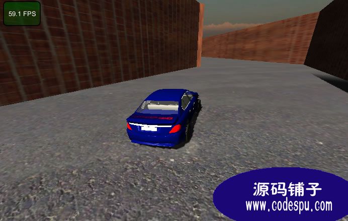 Unity AI智能汽車游戲源碼 賽車游戲開發,c#腳本