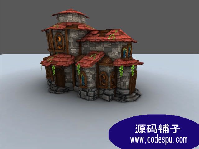 Unity3D中世紀(jì)卡通村莊場景Medieval Village c#+js腳本