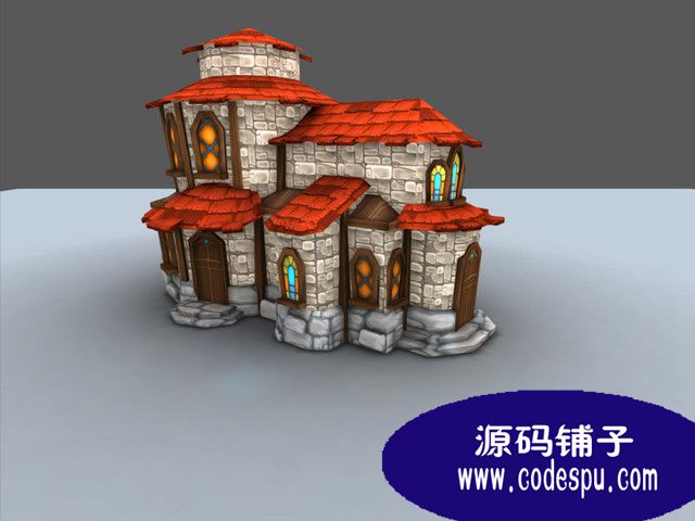 Unity3D中世紀(jì)卡通村莊場景Medieval Village c#+js腳本