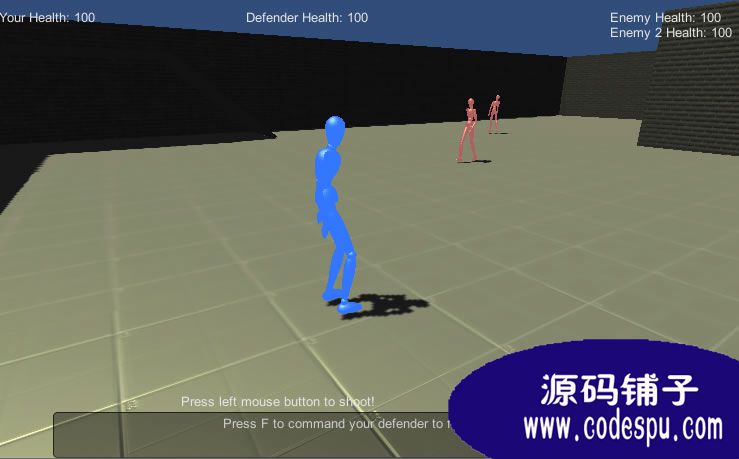 unity3D 人物角色AI智能腳本源碼 NPC格斗源碼(超強(qiáng)大)