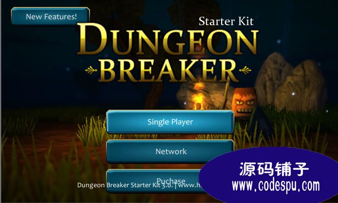 unity3D死亡角斗游戲源碼 Dungeon Breaker Starter Kit 3.0