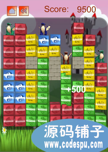 unity3d創(chuàng)意的手機(jī)消除游戲源碼 代碼完整可編譯