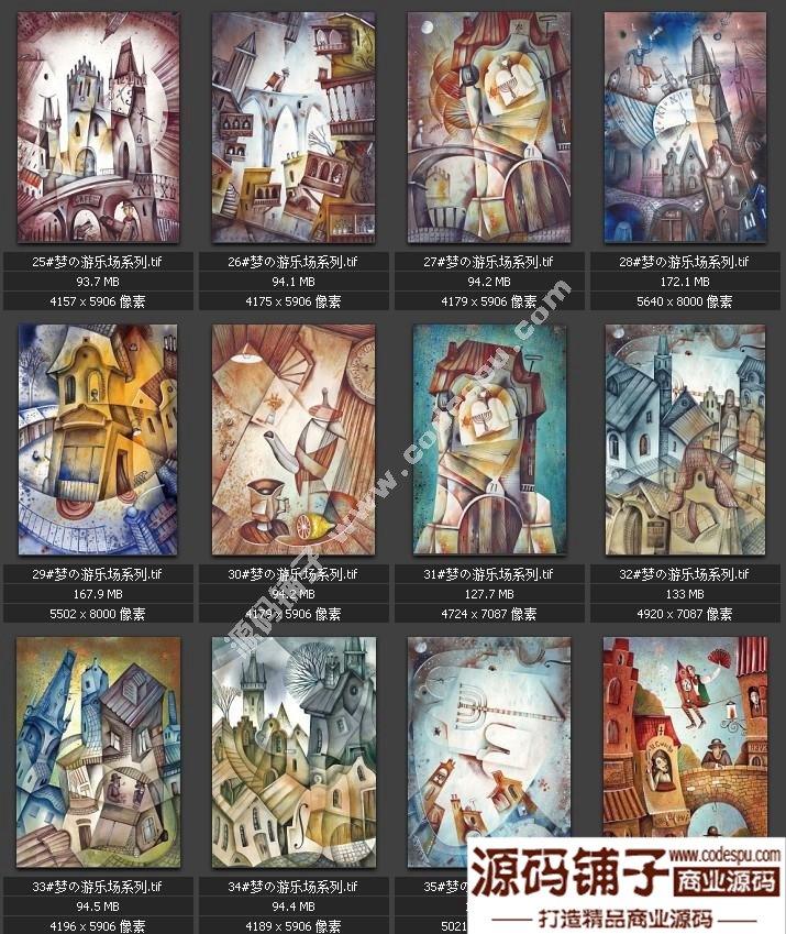 2015獨(dú)家素材 貝占?jí)舻挠螛?lè)場(chǎng)全套高清圖集 微噴裝飾畫(huà)專(zhuān)用84副 8.82GB