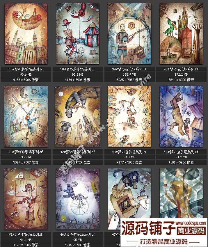 2015獨(dú)家素材 貝占?jí)舻挠螛?lè)場(chǎng)全套高清圖集 微噴裝飾畫(huà)專(zhuān)用84副 8.82GB