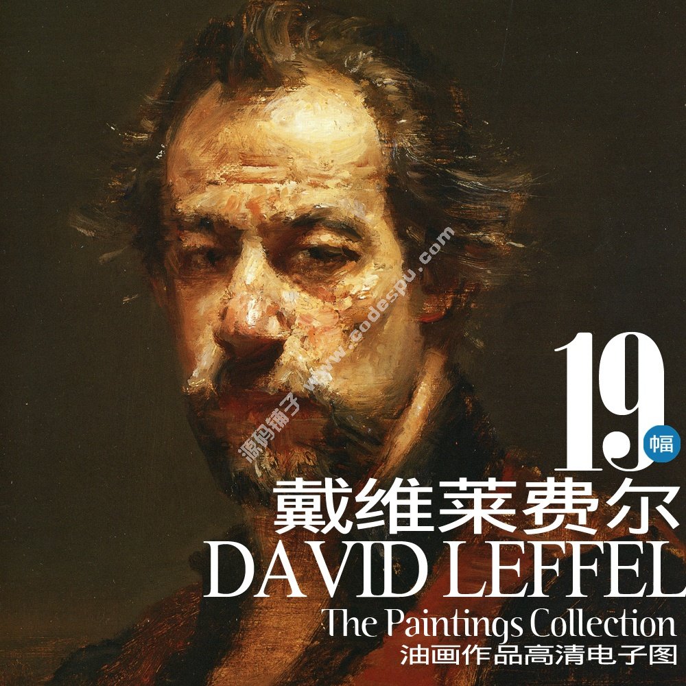 戴維.萊費爾 DAVID LEFFEL 油畫人物 靜物作品高清電子圖片19幅