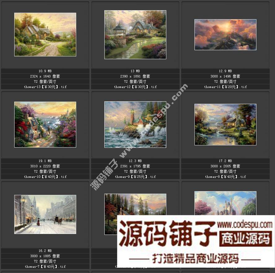 L(fng)󎟡Thomas Kinkade R˹ͮƷDƬ