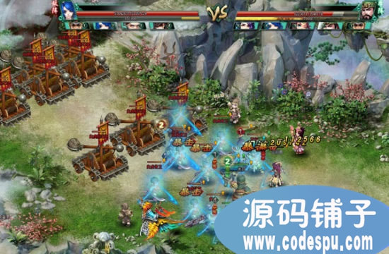 《戰三國》完整源碼_三國RPG策略網頁游戲源碼_Bolt Engine引擎