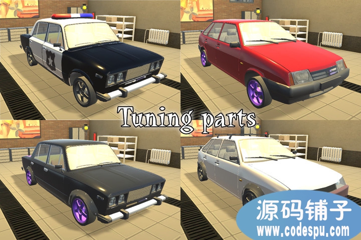 unity汽車結構構造系統項目源碼Keeree Car Constructor