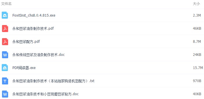 永和豆?jié){全套快餐配方 鹵肉飯炸醬面油條制作方法教程非豆?jié){配方