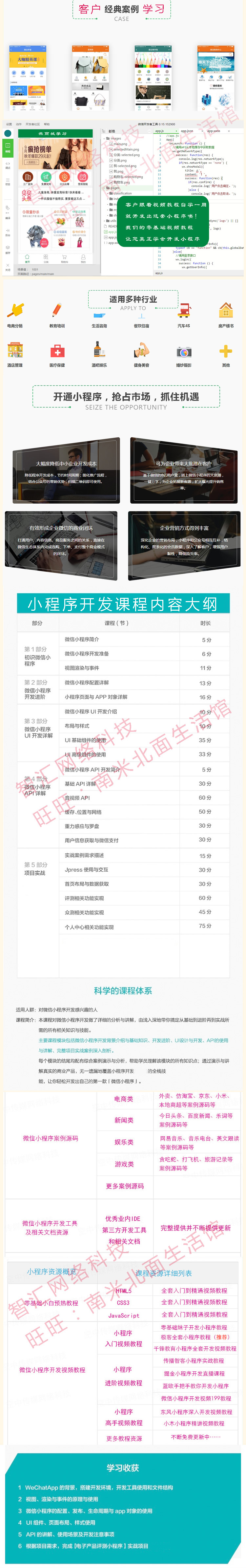 微信小程序開發(fā)制作教程 帶后臺商城源碼 點餐手機app網站源碼