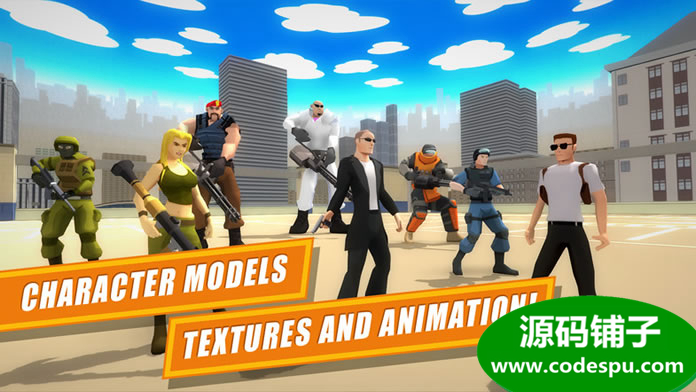 unity暴力之城游戲源碼 Full Game Kit - Hammer 2 v1.1.1