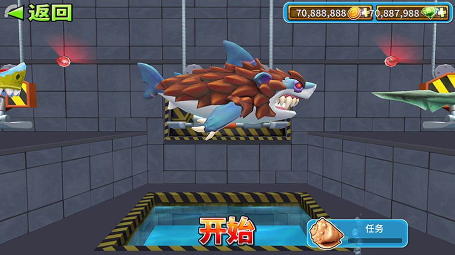 饑餓的鯊魚破解版 饑餓鯊進化破解版V6.3.00 無限鉆石無限金幣