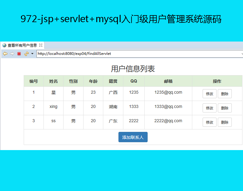 972-jsp+servlet+mysqlTÑϵyԴa