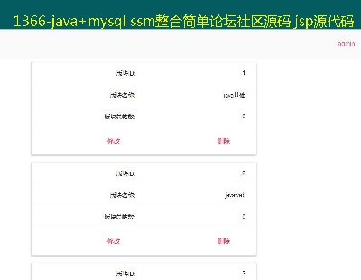 1366-java+mysql ssmϺՓ^(q)Դa jspԴa