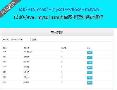1380-java+mysql ssm(jin)ΈD(sh)A(y)sϵy(tng)Դa D(sh)^A(y)ӆԴa