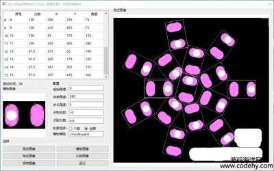 7401-C++ Opencv+QT56ܵӖģƥ䣬ݔ̖֔ˣǶȣṩԴa