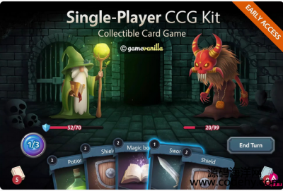 8066-Unity3D °Single-Player CCG Kit 1.1.1EA ˿ΑԴa