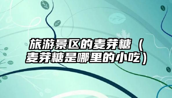 旅游景區(qū)的麥芽糖（麥芽糖是哪里的小吃）